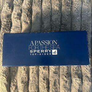 Sperry Blue Shoe Box with Logo